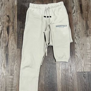 Fear Of God Essentials Tan Fleece Lounge Pants